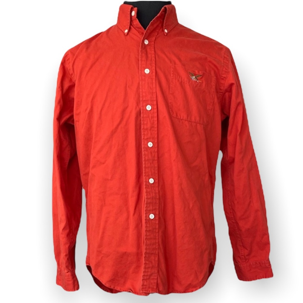 AMERICAN LIVING Orange Long Sleeve Button Down